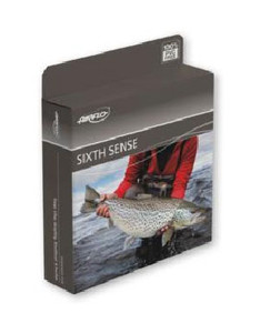 Airflo Sixth Sense Fast Float/Int Mini Clear Tip Fly Line in Pale Peach and Clear
